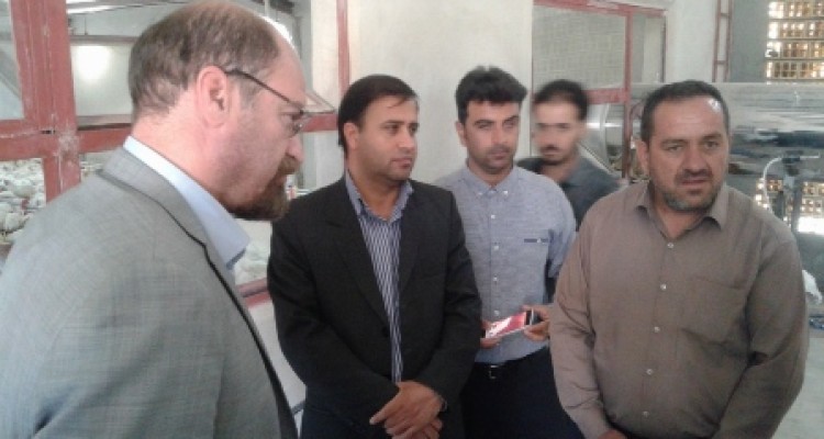  افتتاح دو طرح کشاورزی در اسلام آباد غرب+عکس