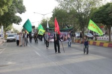 مراسم عزاداری شهادت امام علی (ع) در اسلام آبادغرب برگزار شد+تصاویر