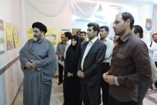 برپایی نمایشگاه پوستر عفاف و حجاب در اسلام آبادغرب/ دیدار امام جمعه با شاعران شهرستان