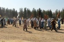 بازسازی واقعه بزرگ غدیر خم در اسلام آبادغرب 