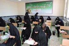  چهاردهمین آزمون سراسری قرآن و عترت در اسلام آباد غرب برگزار شد+تصاویر