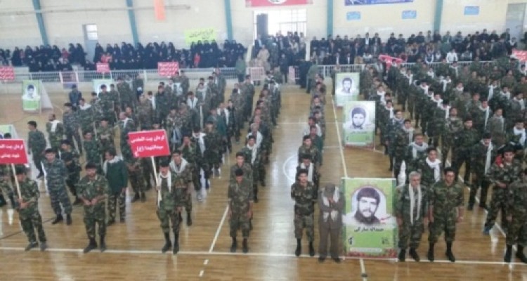 همایش بزرگ شكوه و ایستادگی 3هزار نفری بسیجیان اسلام آبادغرب برگزار شد+ تصاویر