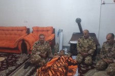 دیدار فرمانده قرارگاه منطقه‌ای ارتش در غرب با جانبازان اسلام آبادغرب