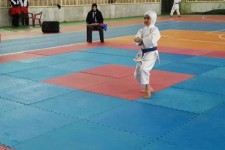 کسب مقام دوم مسابقات قهرمانی استان کاراته بانوان توسط بسیج دانشجویی اسلام آباد غرب