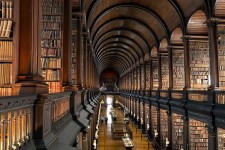 عکس/ کتابخانه ۳۰۰ساله دوبلین 