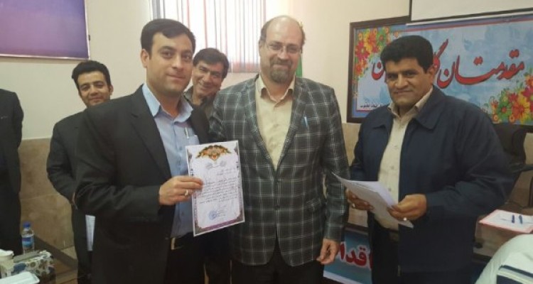 تجلیل از روسای هیاتهای ورزشی شهرستان اسلام آبادغرب