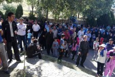  همایش بزرگ پیاده روی خانوادگی در اسلام آباد غرب برگزار شد