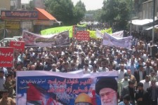 راهپیمایی روز جهانی قدس در اسلام آبادغرب+تصویر