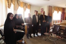 تجلیل از بانوان کارمندان محجبه به مناسبت هفته عفاف و حجاب+تصویر