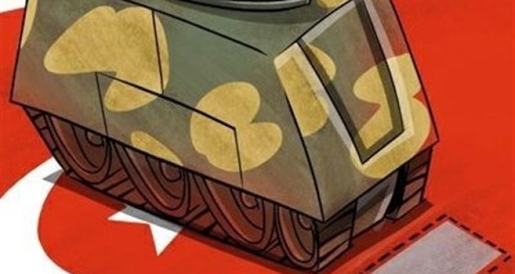 کارتون/کودتای نظامی نافرجام ترکیه!