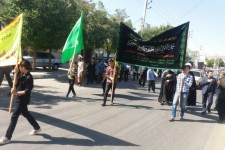 مراسم سوگواری شهادت امام صادق (ع) در اسلام آبادغرب برگزار شد