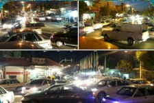 فاجعه ی ترافیک در اطراف میدان هدایت اسلام آباد غرب !