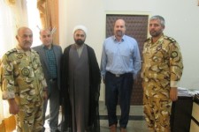 دیدار فرماندهان نظامی شهرستان با فرماندار اسلام آبادغرب