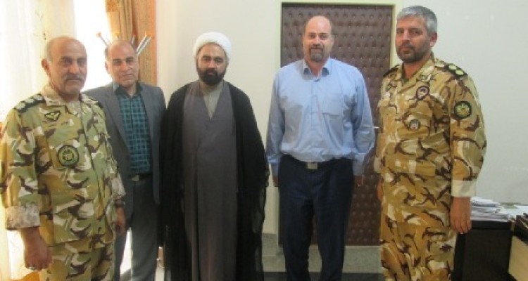 دیدار فرماندهان نظامی شهرستان با فرماندار اسلام آبادغرب