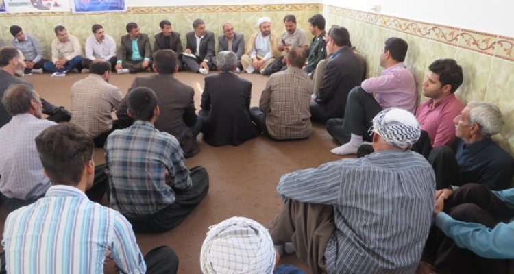 اردوی جهادی بسیج کارمندی در اسلام آبادغرب برگزار شد