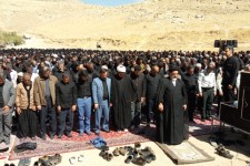 نماز ظهر عاشورا در اسلام آبادغرب اقامه شد