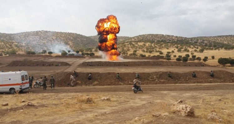 رزمایش الی بیت المقدس در اسلام آبادغرب برگزار شد+تصاویر