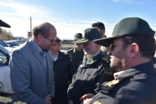 حضور جانشین فرمانده انتظامی کشور در اسلام آباد غرب+عکس