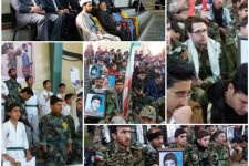 اجتماع بزرگ بسیجیان در اسلام آبادغرب برگزار شد+عکس