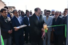 افتتاح و بهره برداری از پروژه های بخش حمیل/ گل افشانی مزار شهدا ،دیدار با خانواده شهدای حمیل