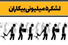 فتونیوز/لشکر 5میلیونی بیکاران