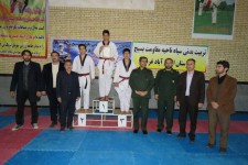 اسلام آبادغرب قهرمان مسابقات چند جانبه تکواندو شد+تصویر