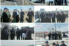 بازدید دادستان شهرستان اسلام‌آباد از تغییر کاربری اراضی زراعی و نقاط حادثه خیز