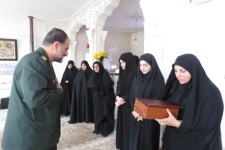 دیدار با خانواده شهید مدافع حرم "حاج خیرالله احمدی فرد"