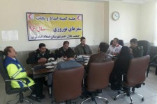 برگزاری جلسه کمیته امداد و نجات سفر های نوروزی در اسلام آبادغرب