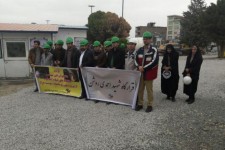 تصاویری از بازدید دانشجویان از پروژه مترو کرمانشاه