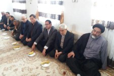 دیدار با خانواده  اولین شهید مدافع حرم اسلام آبادغرب+عکس