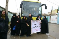  اعزام خواهران بسیجی شهرستان اسلام آبادغرب به اردوی راهیان نور