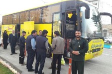 اعزام خانواده های بسیجی اسلام آبادغرب به اردوی راهیان نور+عکس