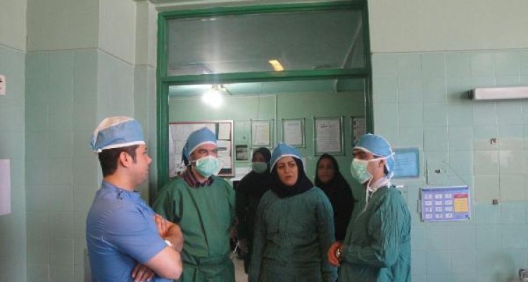 بازسازی اتاق عمل و توسعه اورژانس فاز قدیم بیمارستان اسلام آبادغرب