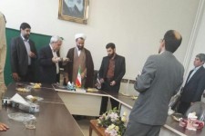 مراسم تودیع و معارفه رییس بنیادشهید و امور ایثارگران اسلام آباد غرب+عکس