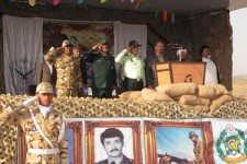 صبحگاه مشترک نیروهای مسلح در اسلام آبادغرب برگزار شد+عکس