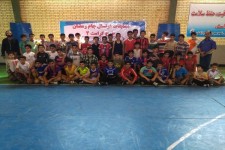 برگزاری مسابقات فوتسال جام رمضان در اسلام آبادغرب+تصاویر