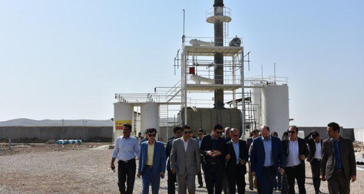 بازديد مسئولین استانی از پروژه هاي درحال انجام شهرستان اسلام آباد غرب