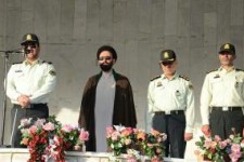 آمادگی نیروی انتظامی دربرقراری امنیت زائران اربعین در مرزکرمانشاه