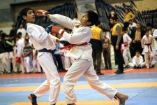 کسب مقام سوم مسابقات کاراته کشوری توسط دانش آموزان اسلام آباد غرب+عکس