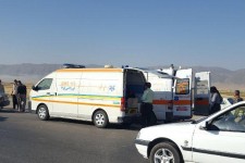 برخورد دو خودرو پراید در جاده اسلام آبادغرب_حمیل 4 مصدوم برجای گذاشت+عکس