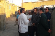 بازدید فرمانده سپاه اسلام آبادغرب از روند اجرای طرح کرامت 2