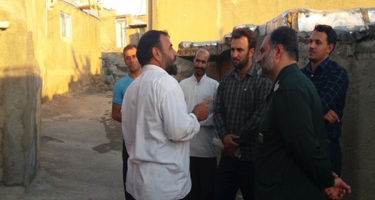 بازدید فرمانده سپاه اسلام آبادغرب از روند اجرای طرح کرامت 2