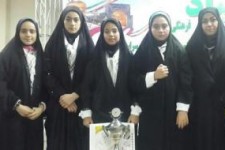 تیم کاراته خواهران بسیج کرمانشاه نایب قهرمان المپیاد کشوری شد