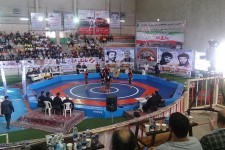 افتتاحیه مسابقات زورخانه‌ای و کشتی پهلوانی در اسلام آبادغرب+تصاویر