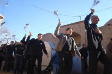 ثبت ملی مراسم زنجیرزنی پنج محله رهنان + فیلم 