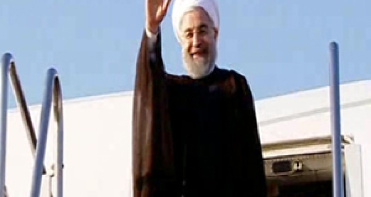 بدرقه رسمی روحانی برای حضور در مجمع عمومی سازمان ملل + فیلم 