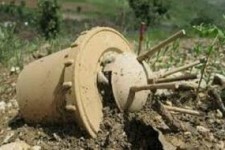 انفجار یک گلوله باقی مانده از دفاع مقدس موجب حریق شد