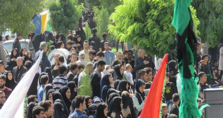 عزاداری عاشورای حسینی در اسلام آبادغرب