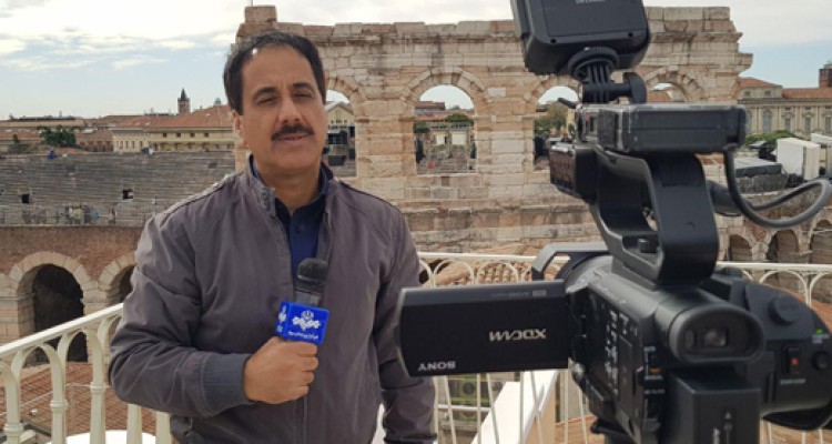 پشت صحنه مصاحبه معصومی‌نژاد 170 سانتی متری با معنوی‌نژاد 202 سانتی متری + فیلم و عکس 